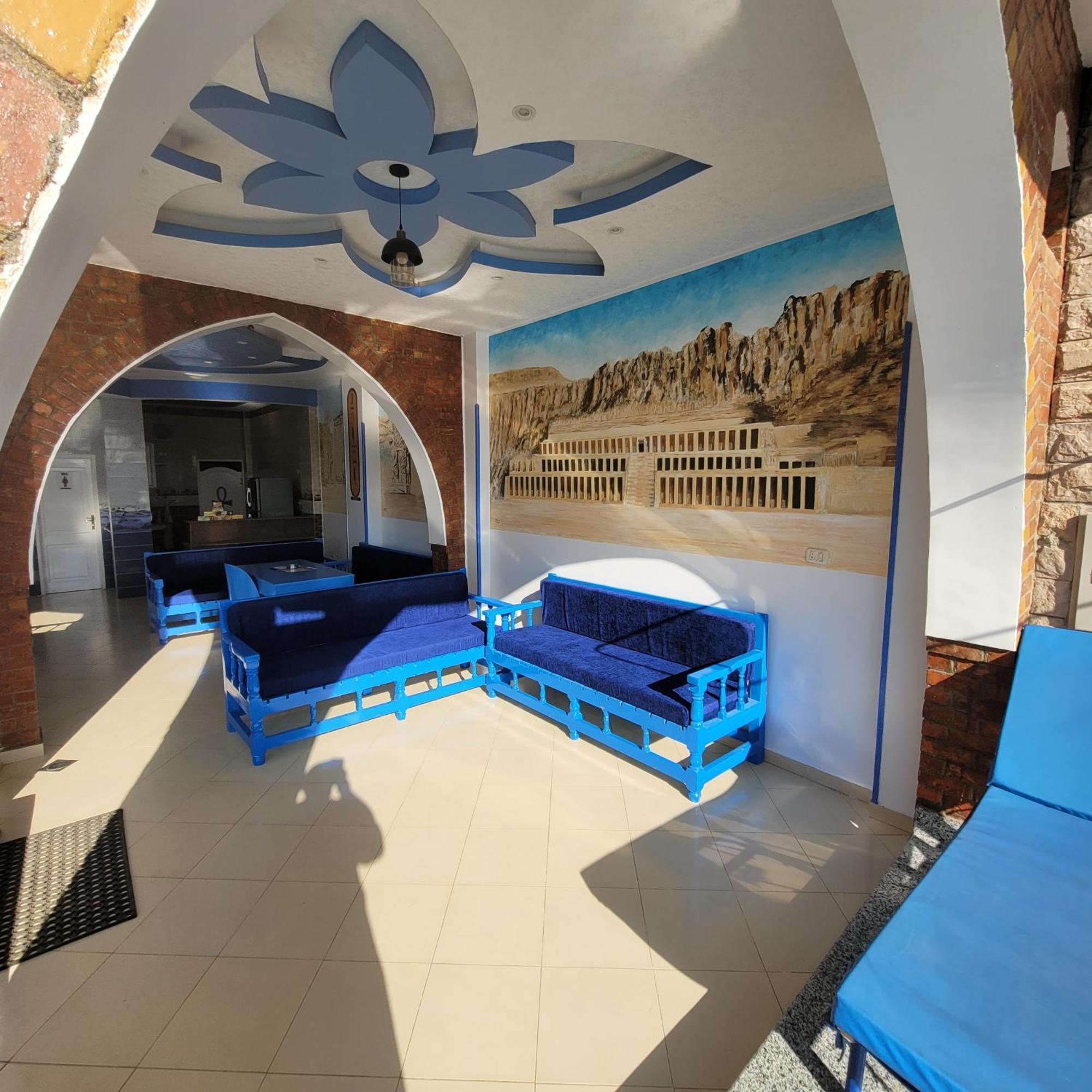 Blue Nile House Apartment ลักซอร์ ห้อง รูปภาพ