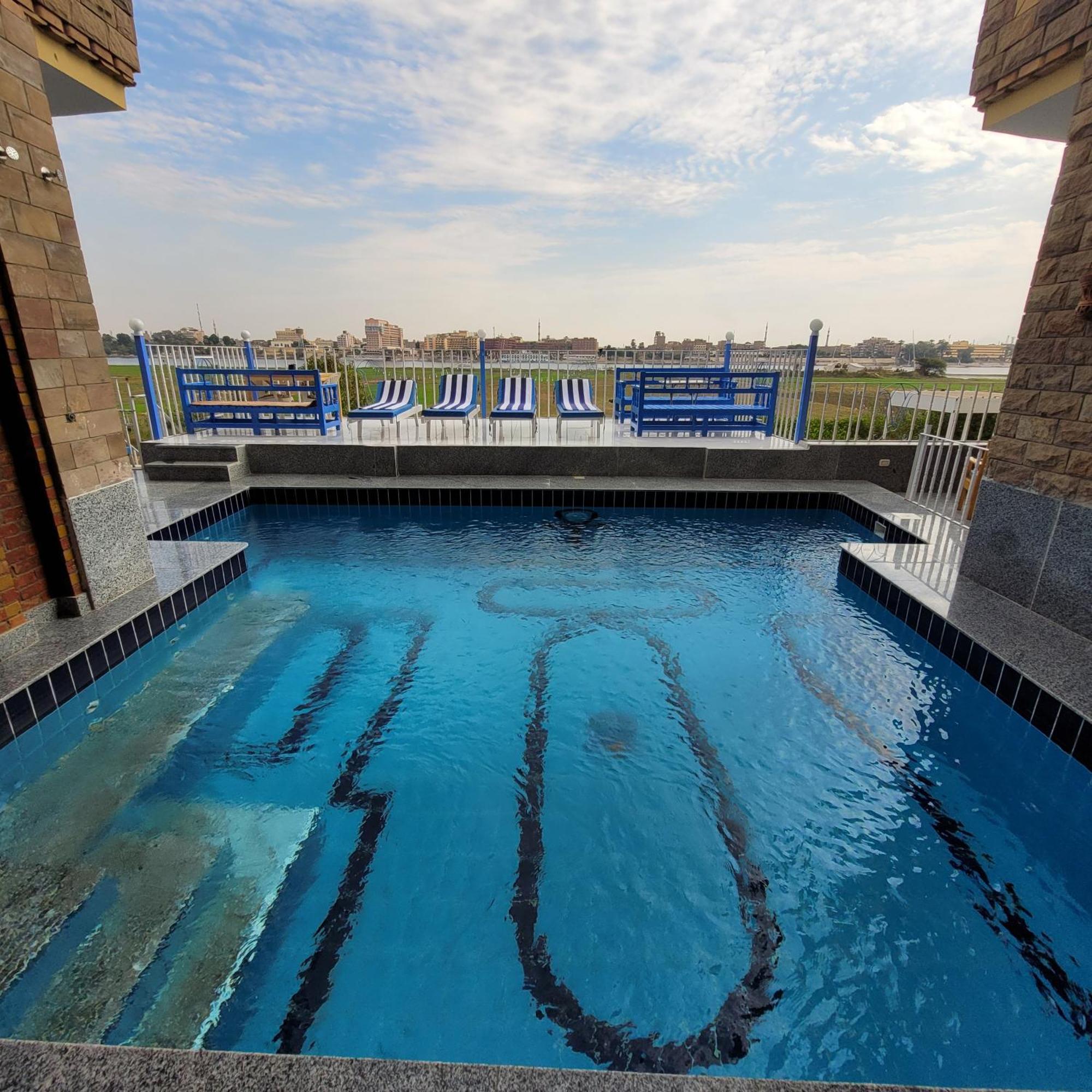 Blue Nile House Apartment ลักซอร์ ห้อง รูปภาพ