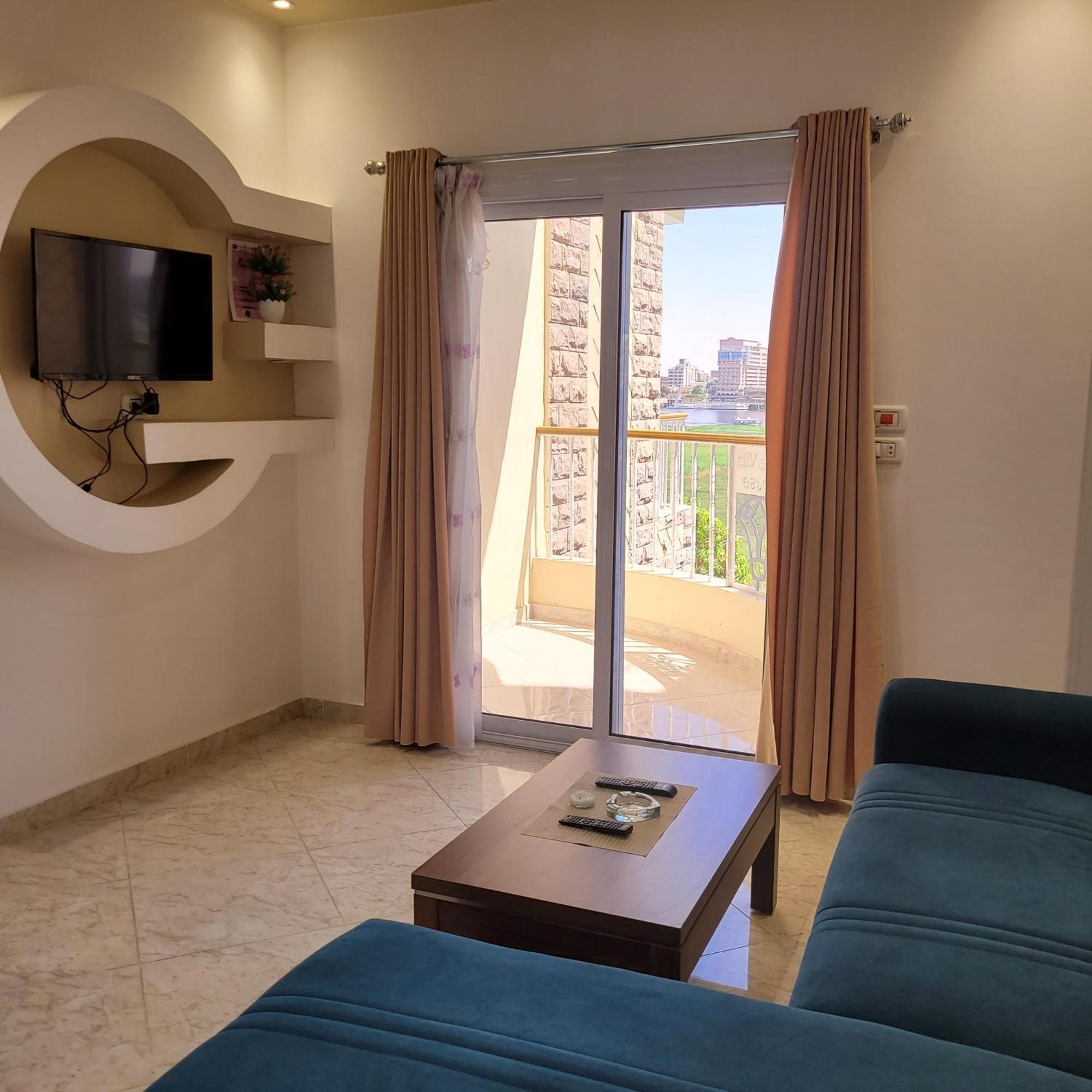 Blue Nile House Apartment ลักซอร์ ห้อง รูปภาพ